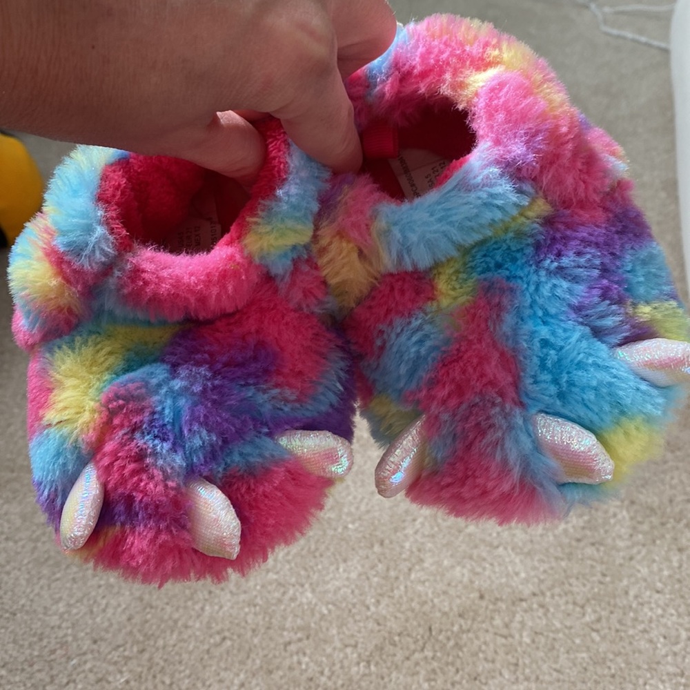 Baby Girl Monster Slippers